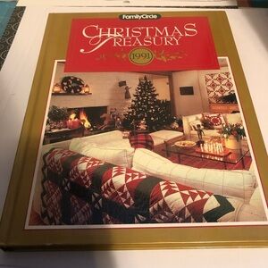 Family Circle Christmas Treasury 1991 Book by Carol A. Guasti-preloved